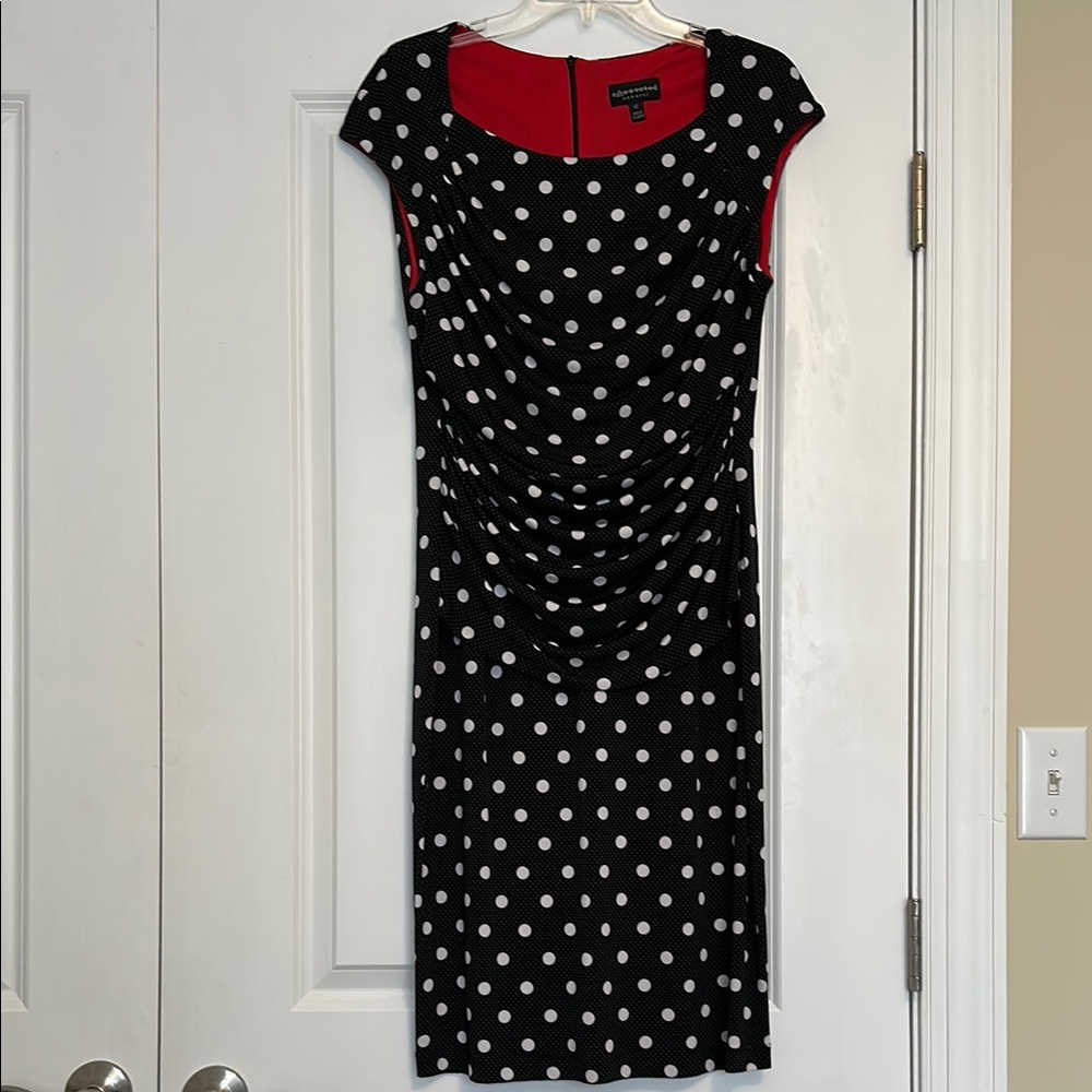 Like NEW Polka Dot Dress Sz 12